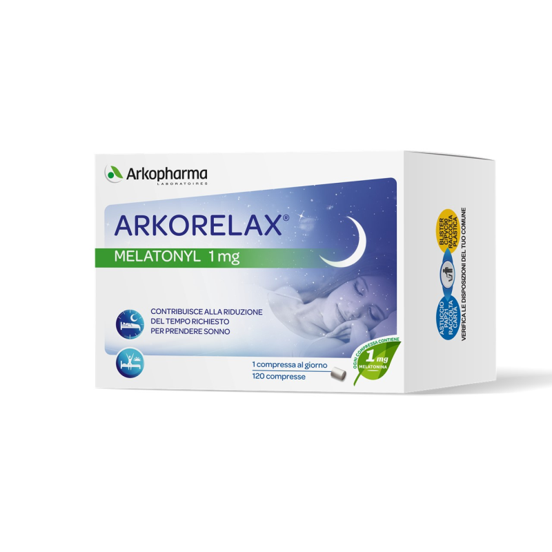 Arkorelax Melatonyl Integratore Sonno 120cpr