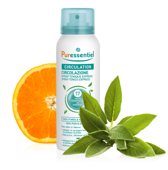 Puressentiel circolazione spray gel ai 17 oli essenziali 100ml