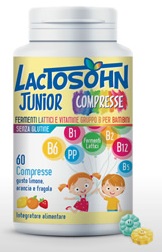 LactoSohn Junior Integratore Fermenti Lattici Bambini 60 Compresse
