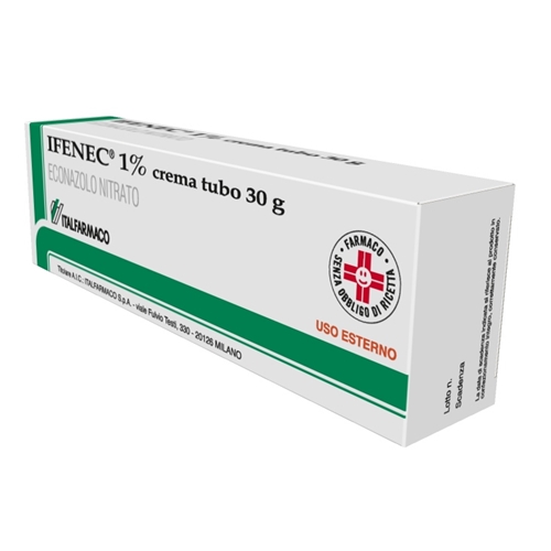 Ifenec 1% Econazolo nitrato Crema Antimicotica 30g