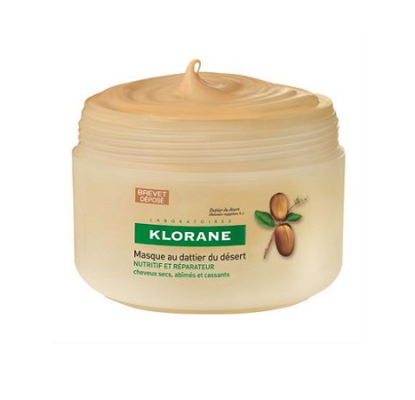 Klorane Dattero del Deserto Maschera Capelli Secchi Nutre e Ripara 150 ml
