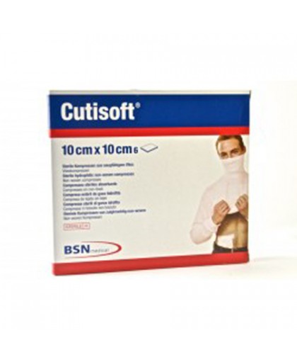 Cutisoft Garza Idrofila 10x10 cm 6 Compresse Sterili