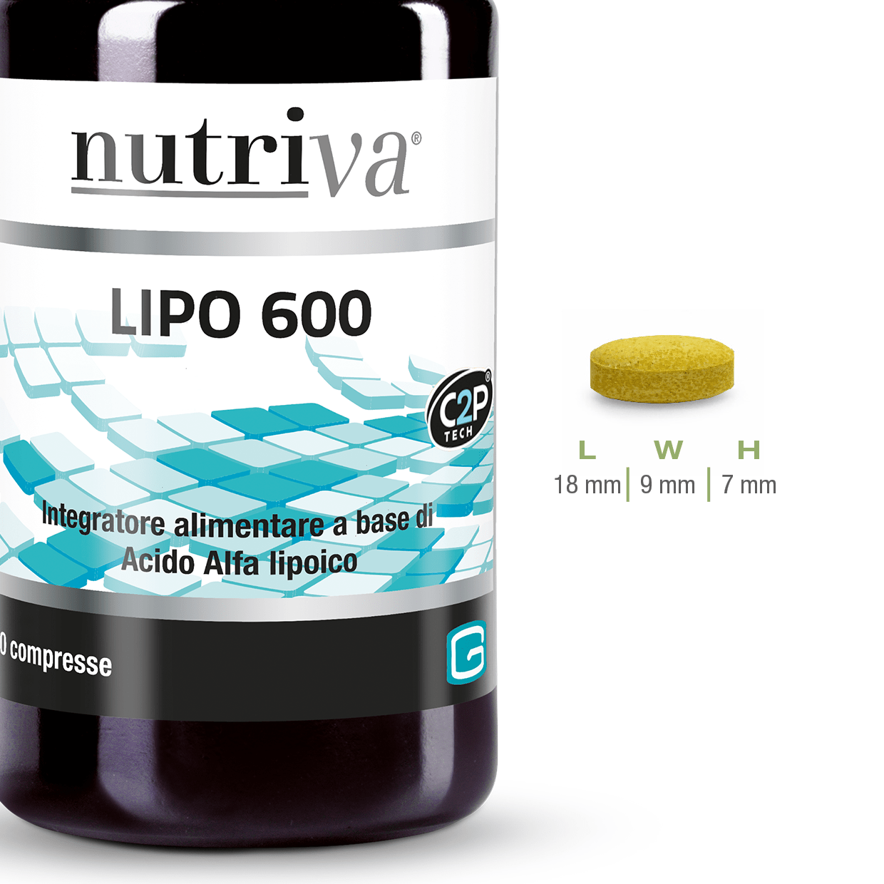 Nutriva Lipo 600 Integratore Antiossidante 30 Compresse