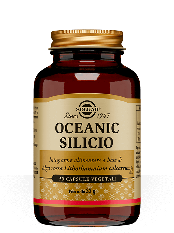 Solgar Oceanic Silicio Integratore 50 Capsule Vegetali