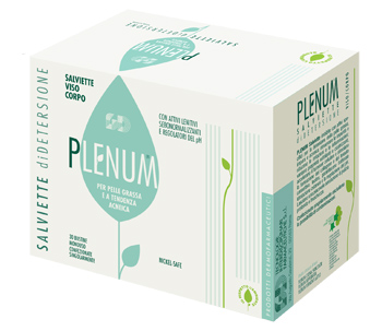 Plenum Salviette Detersione monouso per pelle grassa ed acneica 30 bustine