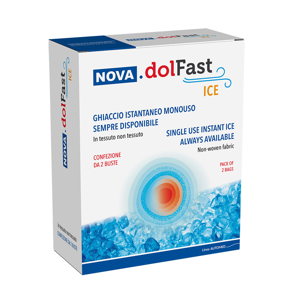 Nova DOLFAST Ice Ghiaccio Secco Istantaneo 2 buste