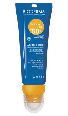 Bioderma Photoderm Ski Protezione Alta Quota SPF 50+ Crema Solare 20 ml + Stick 2 g