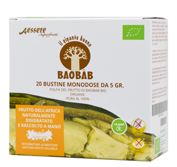 BAOBAB AESSERE POLPA BIO 20X5 G