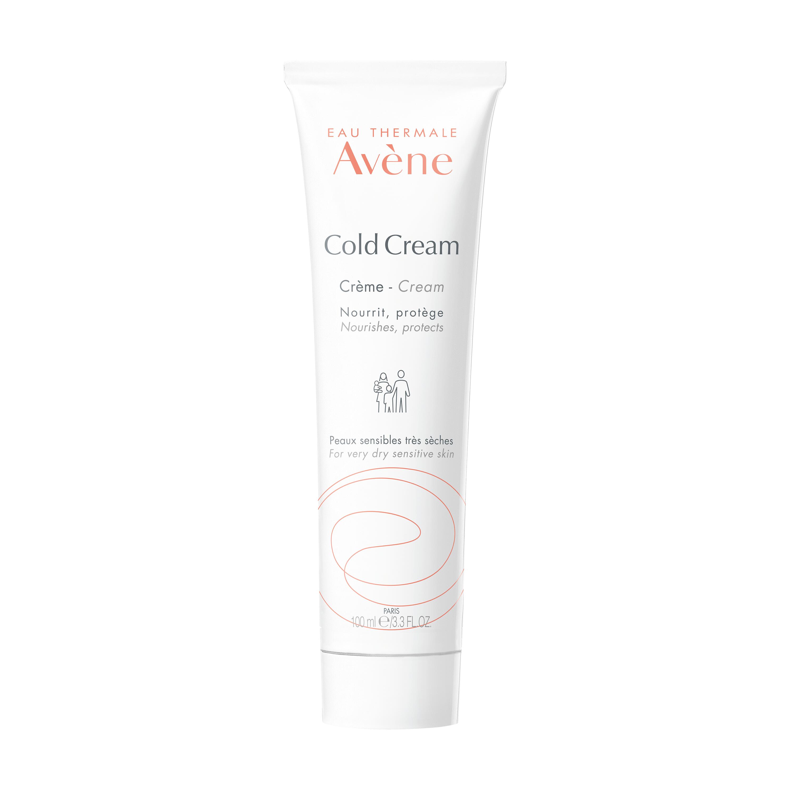 Avène Cold Cream - Crema Nutriente, Idratante, Protettiva Per Pelle Sensibile Molto Secca Viso E Corpo 100 ml