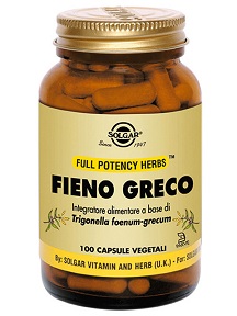 Solgar Fieno Greco Integratore Digestivo 100 Capsule