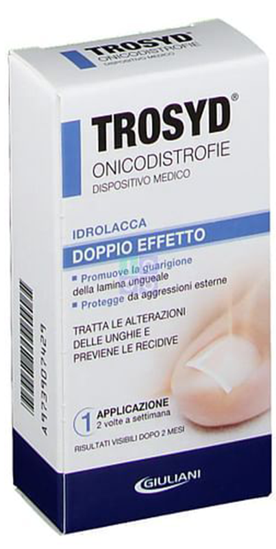 Trosyd Onicodistrofie Idrolacca Per Alterazioni delle Unghie 7 ml