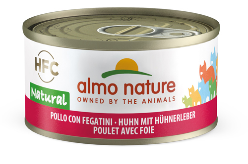 ALMO NATURE CATS Pol&Fegato70g