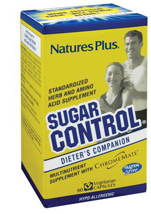 Nature's Plus Sugar Control Integratore per il Controllo del Desiderio di Zuccheri
