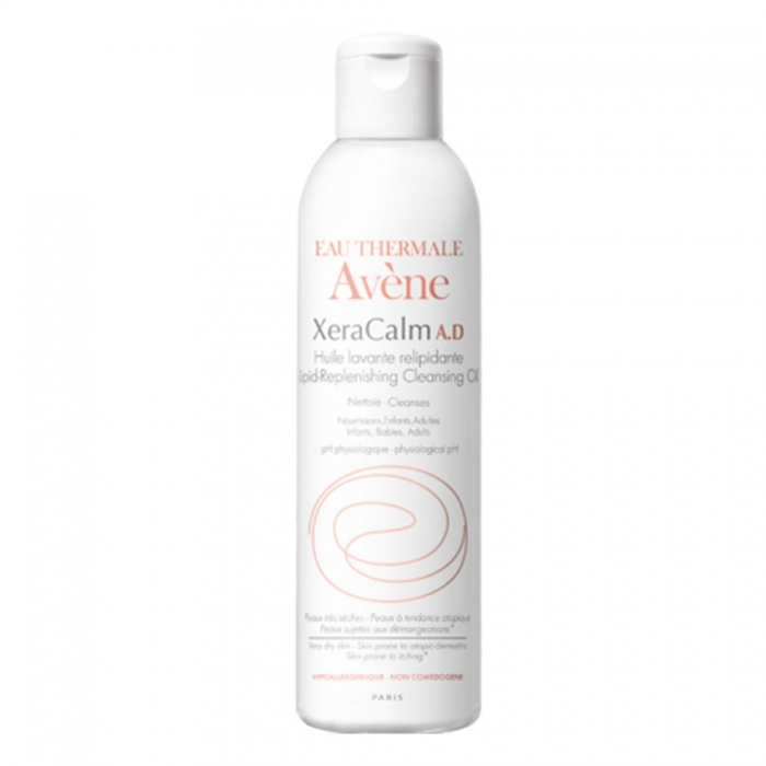 Avène XeraCalm A.D. Olio Detergente Liporestitutivo Viso e Corpo 100ml Formato da Viaggio
