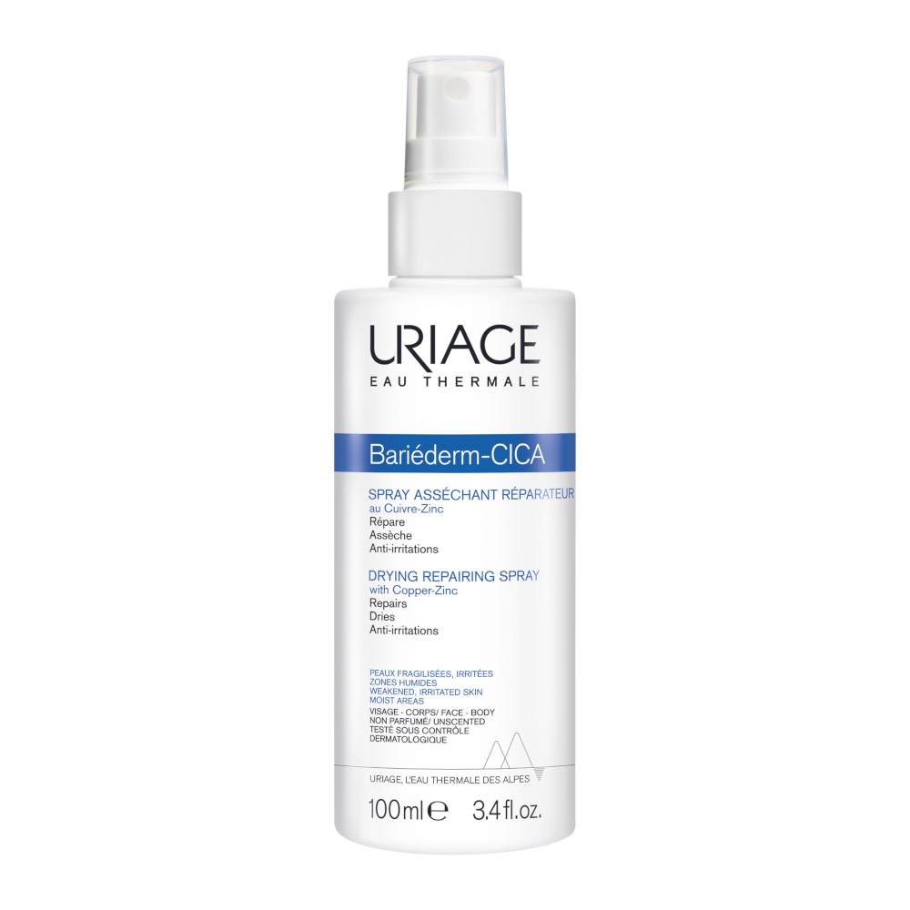 Uriage Bariéderm Cica-Spray Assorbente Riparatore Lenitivo 100 ml