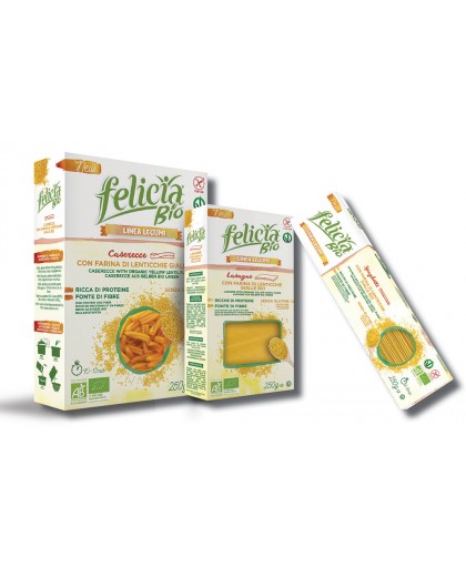 Felicia Bio Pasta con Lenticchie Gialle 250 g