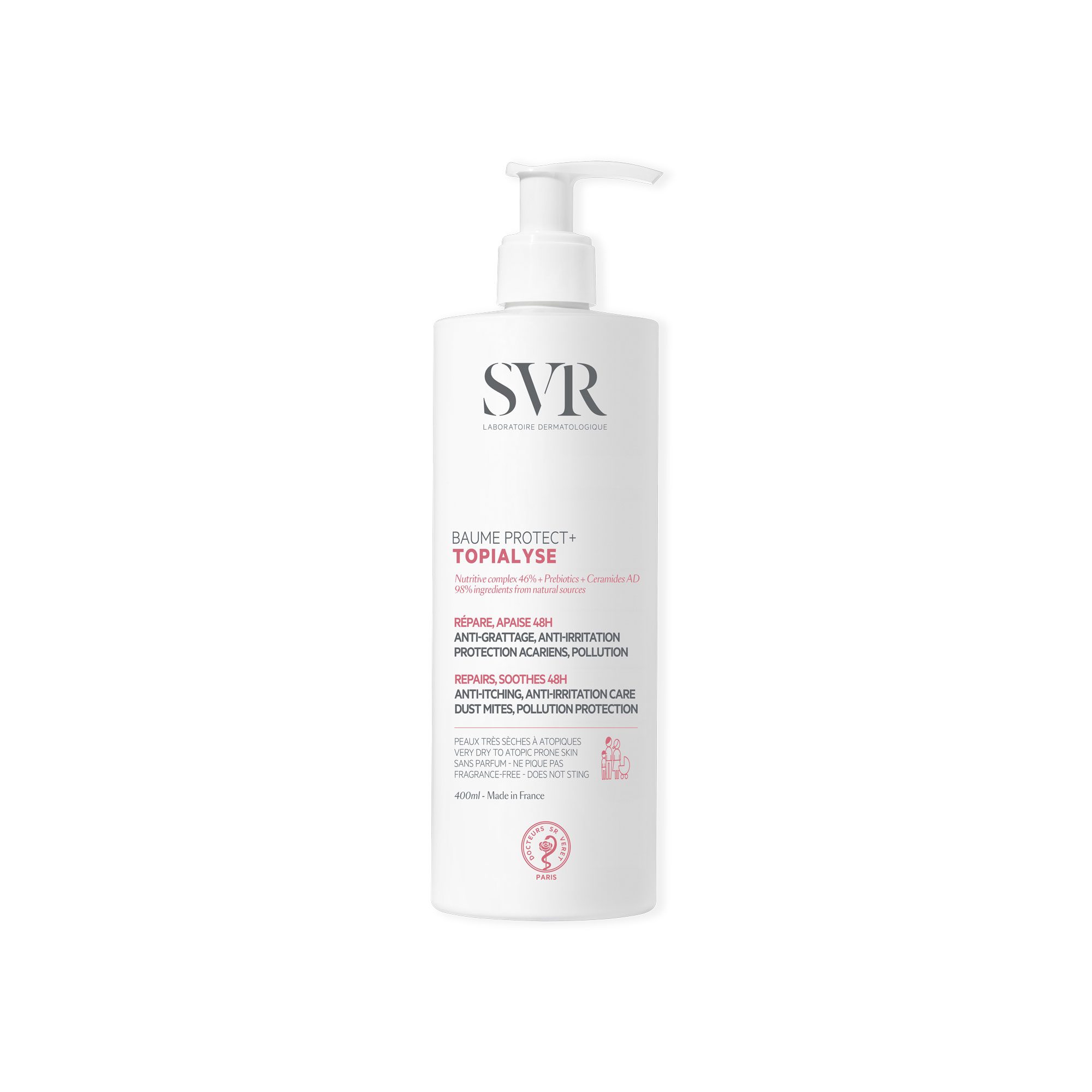SVR Topialyse Balsamo Protettivo Lenitivo 400 mL