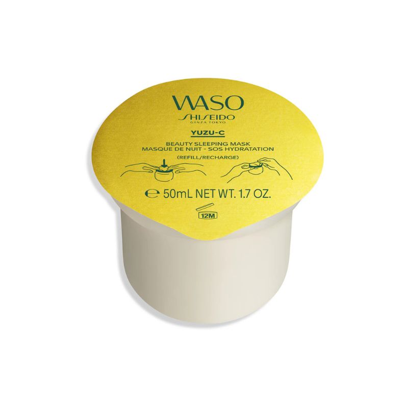Shiseido - Waso YUZU-C Beauty Sleeping Mask - Maschera Notte Idratante 50 ml - Refill