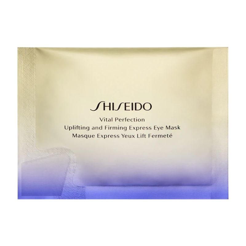 Shiseido - Vital Perfection Uplifting And Firming Express Eye Mask - Maschera Antirughe 2 Patches x 12 Sachets