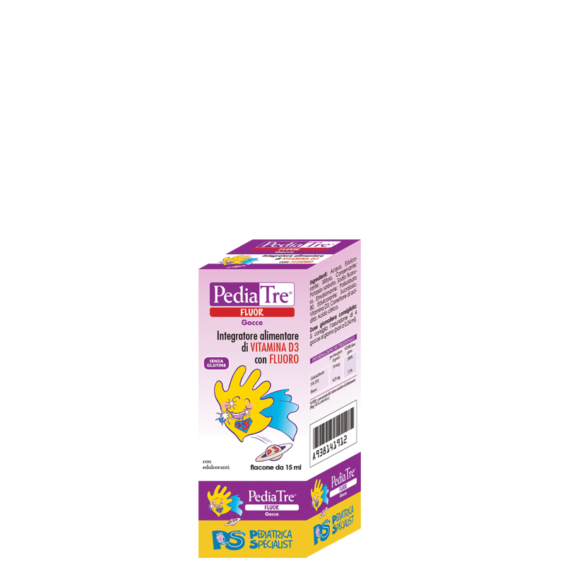 Pediatre Fluor Gocce Integratore 7 ml