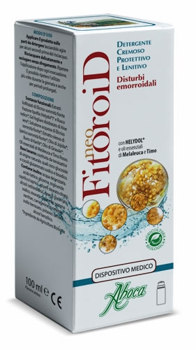 Aboca NeoFitoroid Detergente Cremoso Protettivo e Lenitivo Per Emorroidi 100 ml - DISPOSITIVO MEDICO