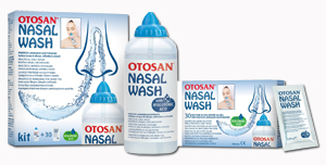 Otosan Nasal Wash Kit lavaggio del naso flacone irrigatore + 30 bustine predose
