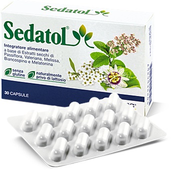 Sedatol Capsule Integratore Alimentare Calmante 30 Capsule