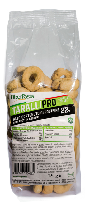 FIBERPASTA Taralli Proteici 250g