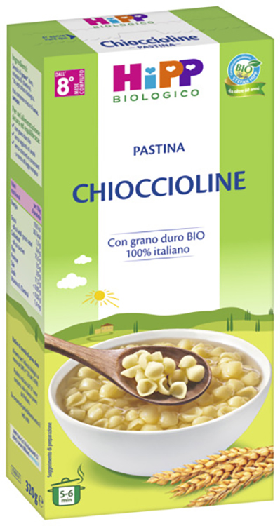 HIPP BIO PASTINA CHIOCCIOLINE 320G