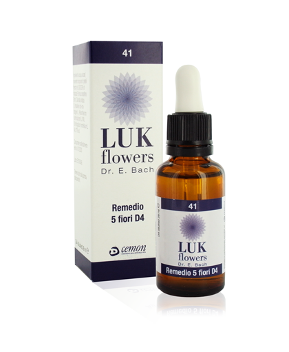 Cemon Luk Flowers 5 Fiori Rescue D4 Diluito Integratore 28 ml