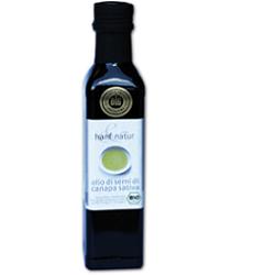 Erbavoglio Olio di semi di canapa sativa alimento vegano 250ml