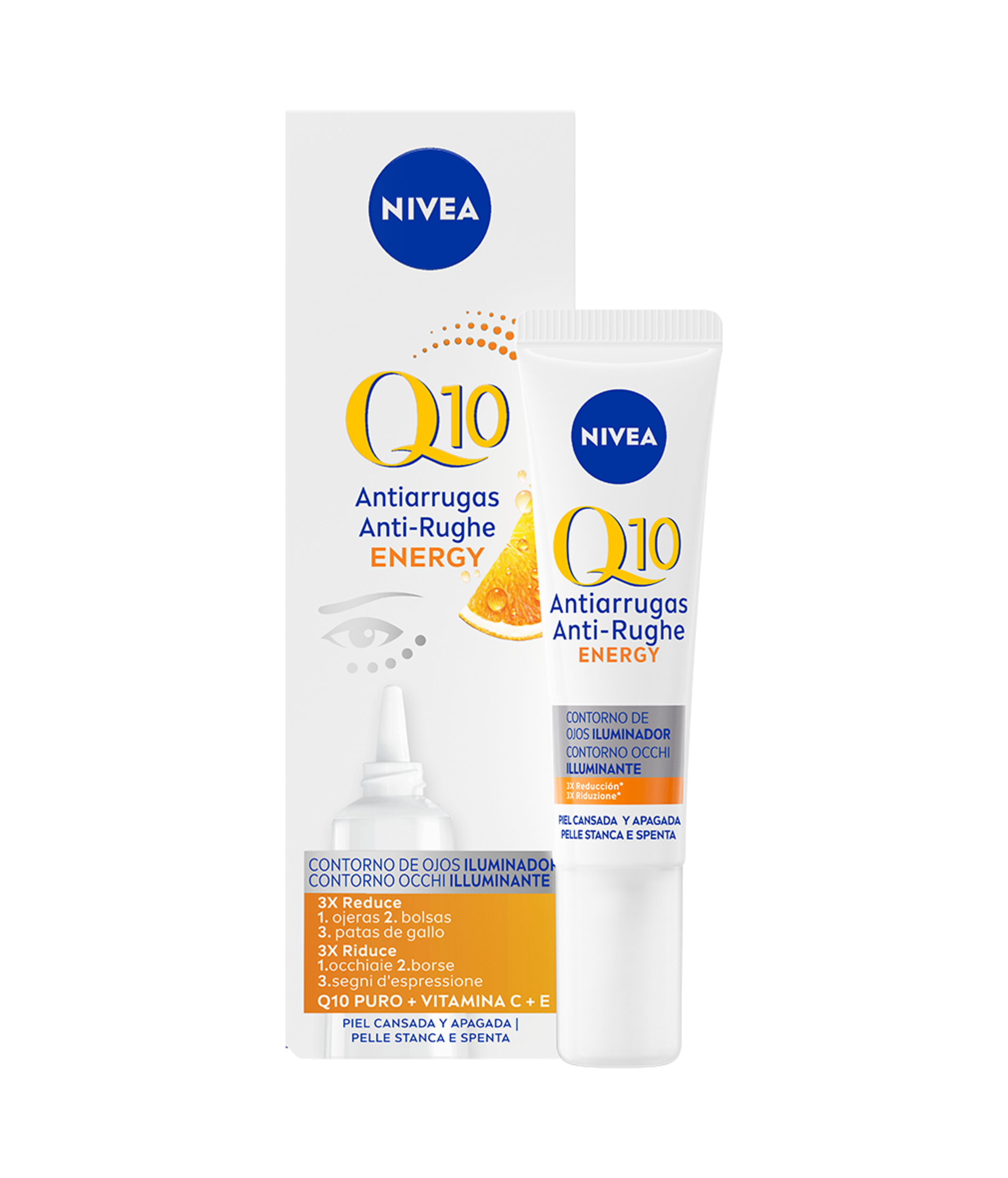 NIVEA Q10 ENERGY CONT OCCHI