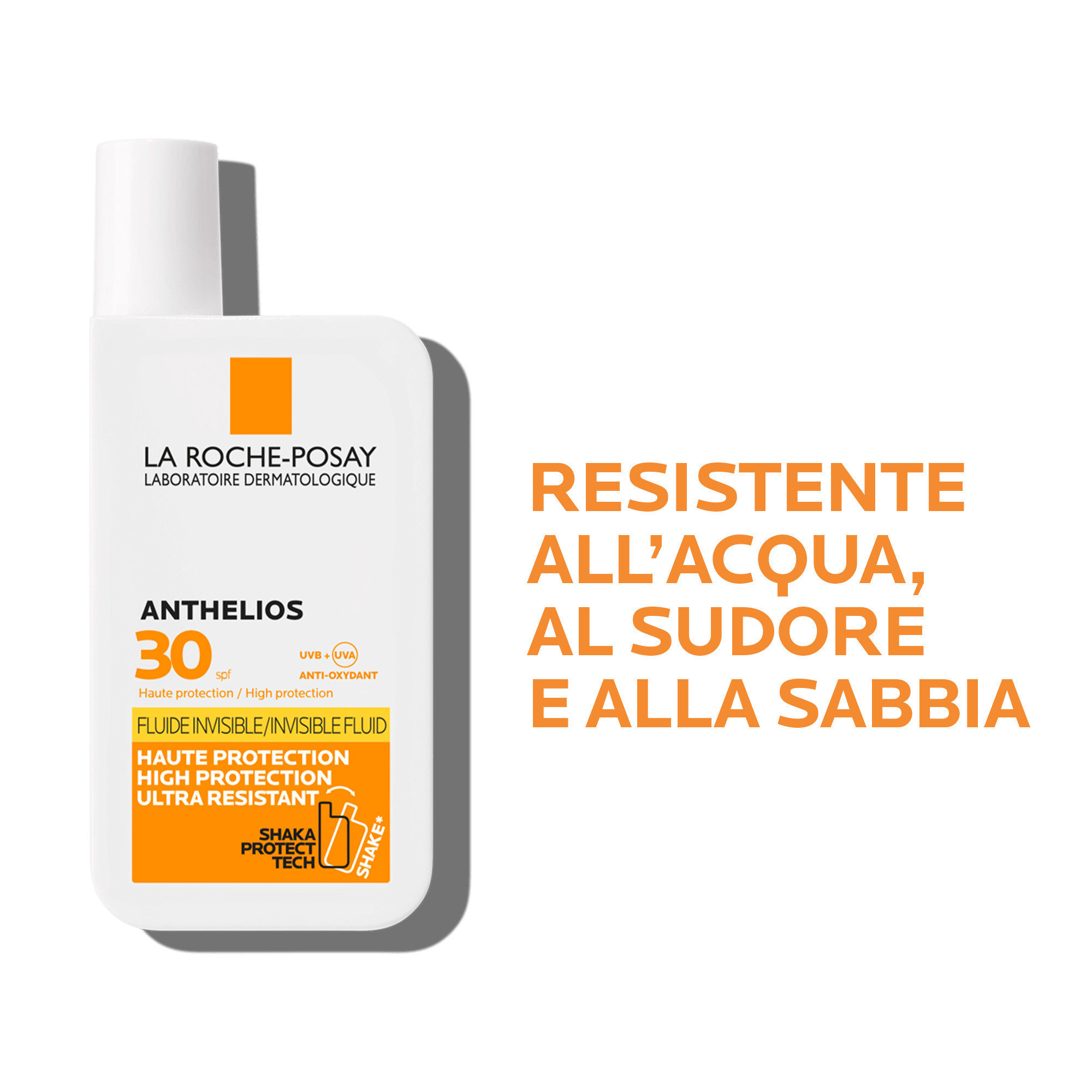 La Roche-Posay Anthelios - Fluido Solare Invisibile Ultra-Resistente SPF30 Viso 50 ml