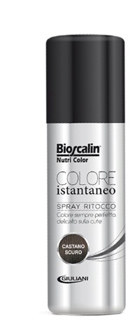 Bioscalin Nutri Color Colore Istantaneo Spray Ritocco Colore Castano Scuro 75 ml