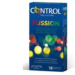 Control Fussion Preservativi Con Aroma Afrodisiaco 12 Pezzi