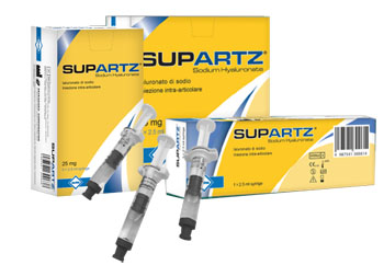 Supartz - Siringa Intrarticolare di acido ialuronico - 2,5 mL - 1 pezzo