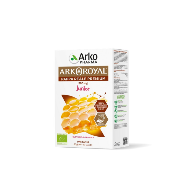 Arkoroyal Pappa Reale 500mg 20Flaconcini