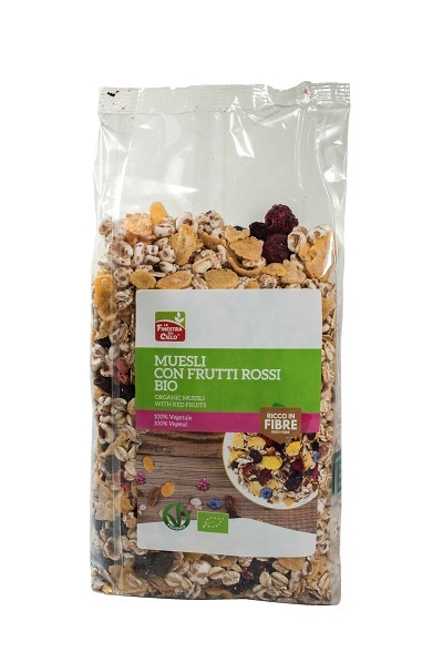MUESLI FRUTTI ROSSI BIO 500G