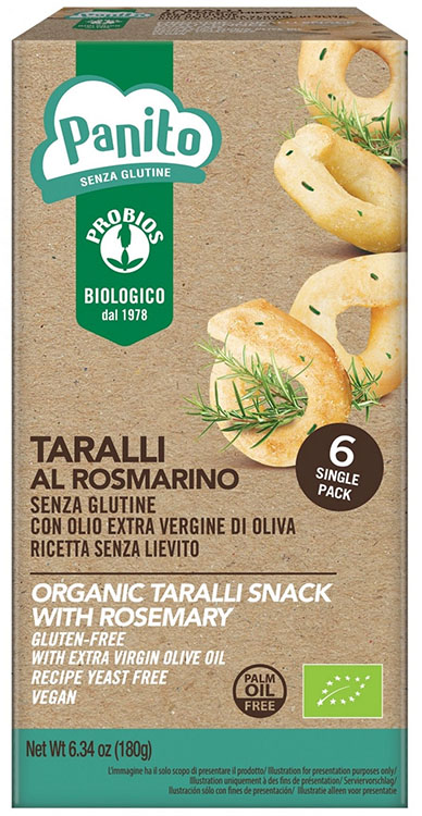 PANITO TARALLI ROSMARINO S/G