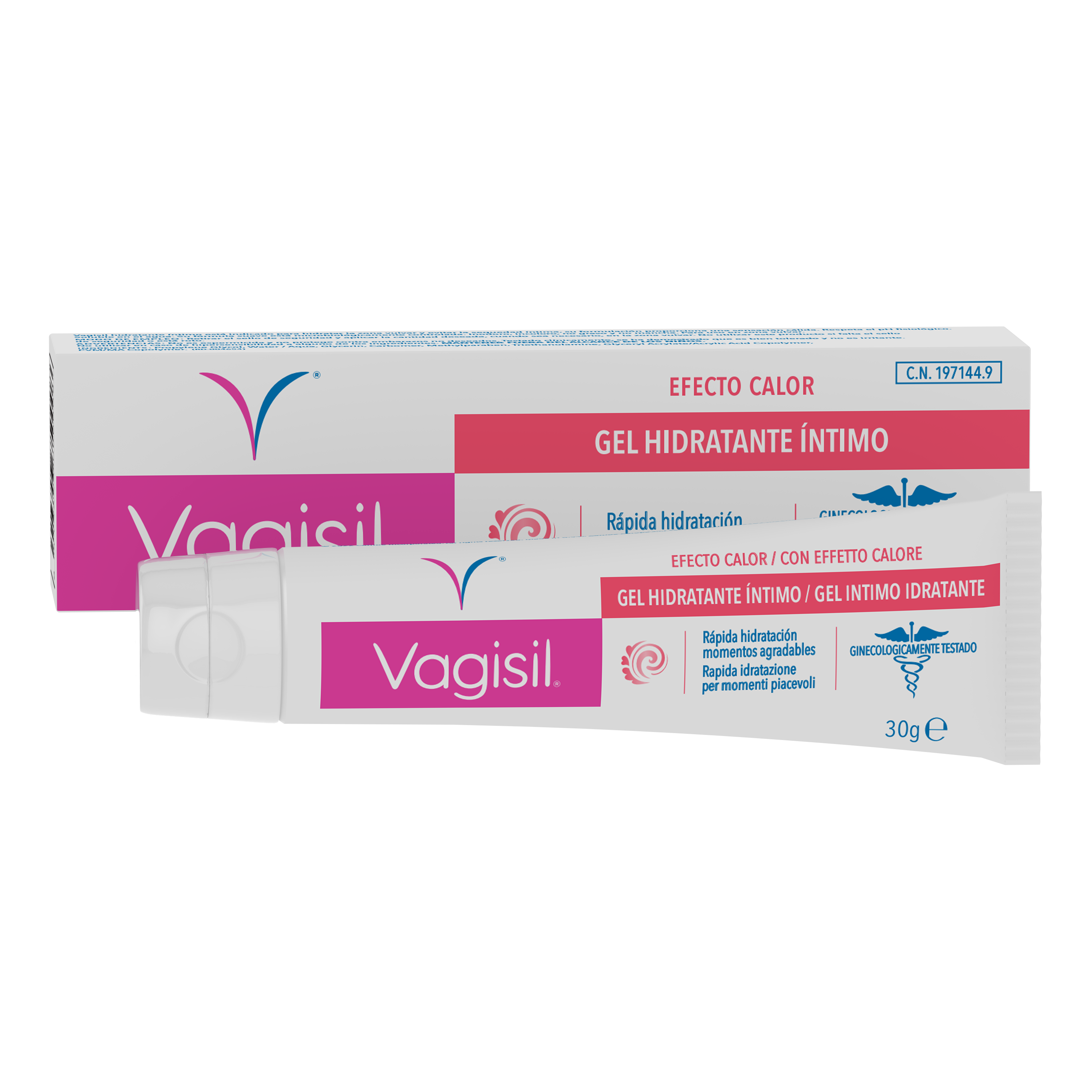 Vagisil Gel Idratante Intimo a Base d'Acqua Con Effetto Calore. Rapida Idratazione Per Momenti Intimi Intensi. Non Macchia.30g