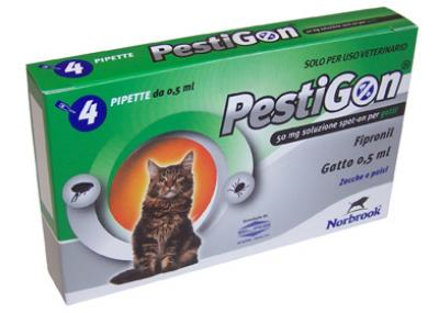 PESTIGON SPOTON 4PIP 50MG GAT