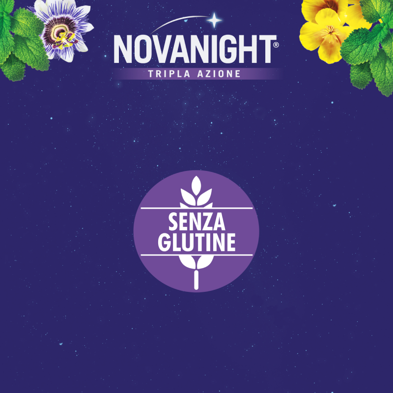 NOVANIGHT  tripla azione Melatonina a Rilascio Rapido 30 compresse