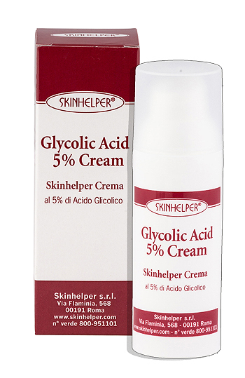 SKINHELPER CR 5% AC GLIC 50ML