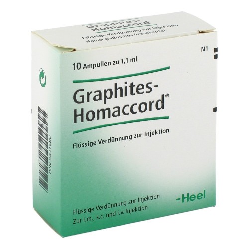 Guna Heel Graphites Homaccord 10 Fiale da 1,1 ml