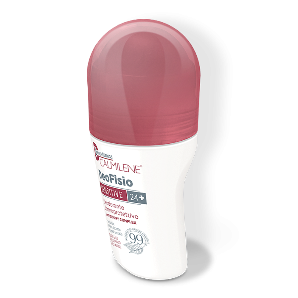 Dermovitamina Calmilene DeoFisio Sensitive 24+ Deodorante Roll-On 75 ml
