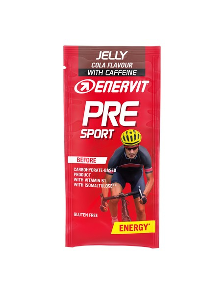 Enervit Pre Sport Cola con Caffeina Integratore di Carboidrati 45g