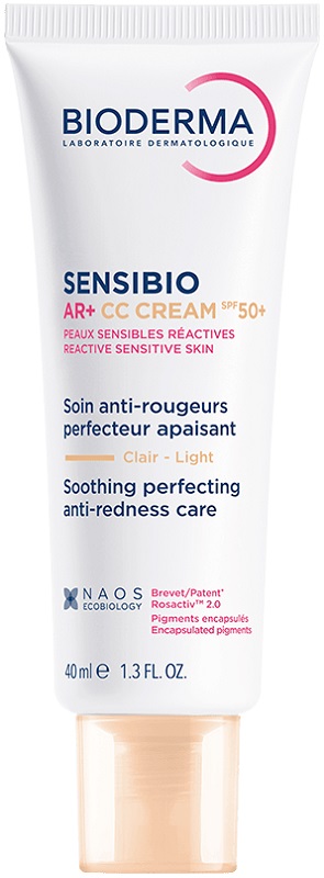 Bioderma - Sensibio AR+ CC Cream SPF50+ Light - Crema Anti-Rossori 40 ml