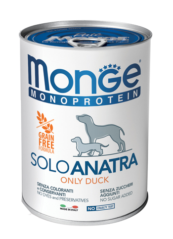 MONGE MONOPROT 100% ANATRA400G