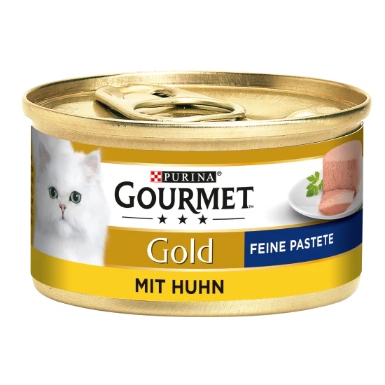 NESTLE' PURINA GOURMET GATTO CREATIONS MOUSSE POLLO CAROTE 85GR (lattina)
