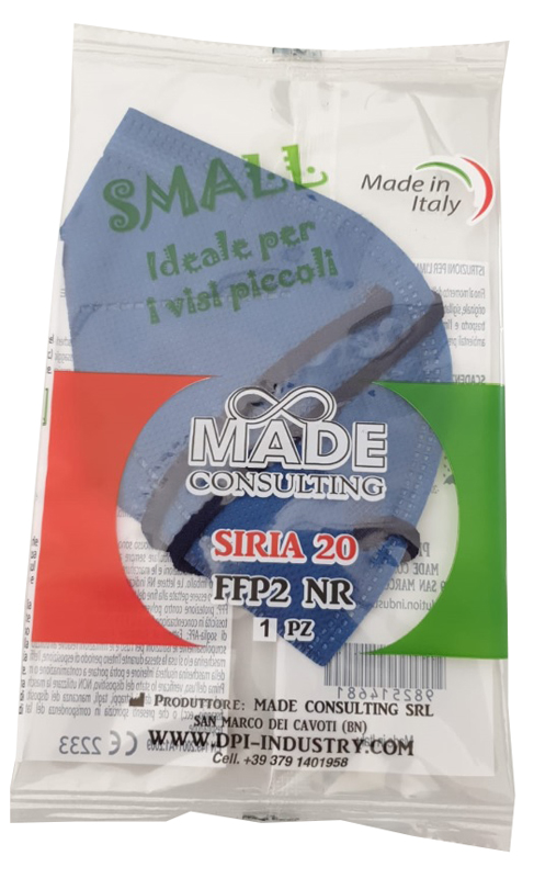 SIRIA 20 Mascherina FFP2 NR Blue S